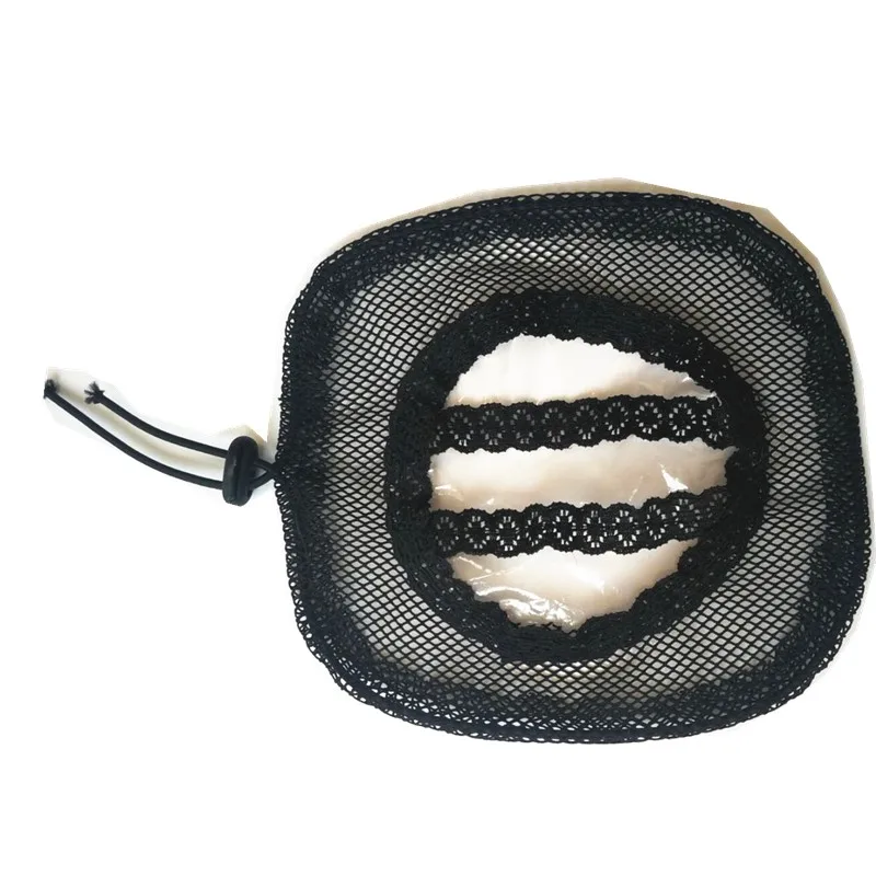 Royalty Hair 5Pcs/Lot Black Color High Quality Hair Net For Making Ponytail And Afro Hair Bun Wig Caps Hairnets Wholesale Price