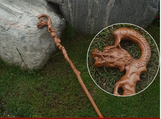 Натуральное красное дерево чистый натуральный деревянный дедушка удача старая