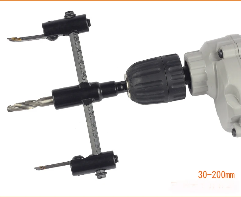 Фото 30mm-300mm Drill Bit Adjustable Carpentry Handwork Hole Opener Drilling Guide Locator Door Cabinets DIY Tool for Woodworking Инструменты 30mm-300mm Drill Bit Adjustable Carpentry Handwork Hole Opener Drilling Guide Locator Door Cabinets DIY Tool for Woodworking Инструменты