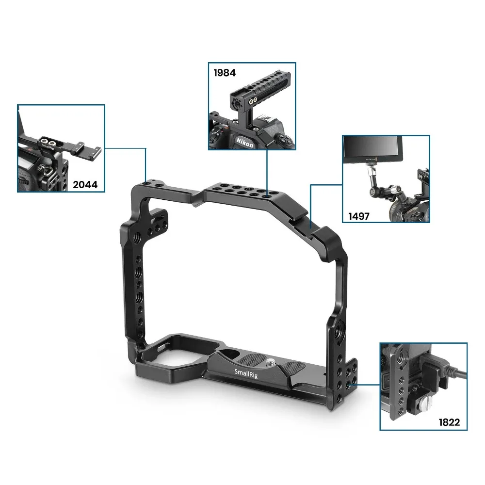 Клетка SmallRig d850 для цифровой зеркальной камеры Nikon D850 с креплением холодного