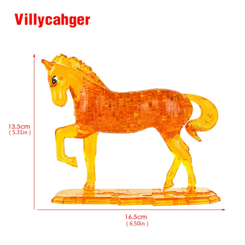 13 5 см x 16 3D головоломка DIY модель Buliding игрушка детское домашнее украшение желтая