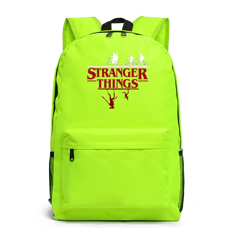 Рюкзак с аниме для детей Sac Femme Mochila Stranger Things 13zl plecak Back To School Bags девочек подростков