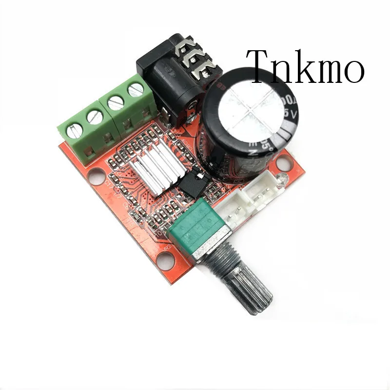 1 шт. 12В мини Hi Fi PAM8610 аудио стерео усилитель плата 2X10W двухканальный D