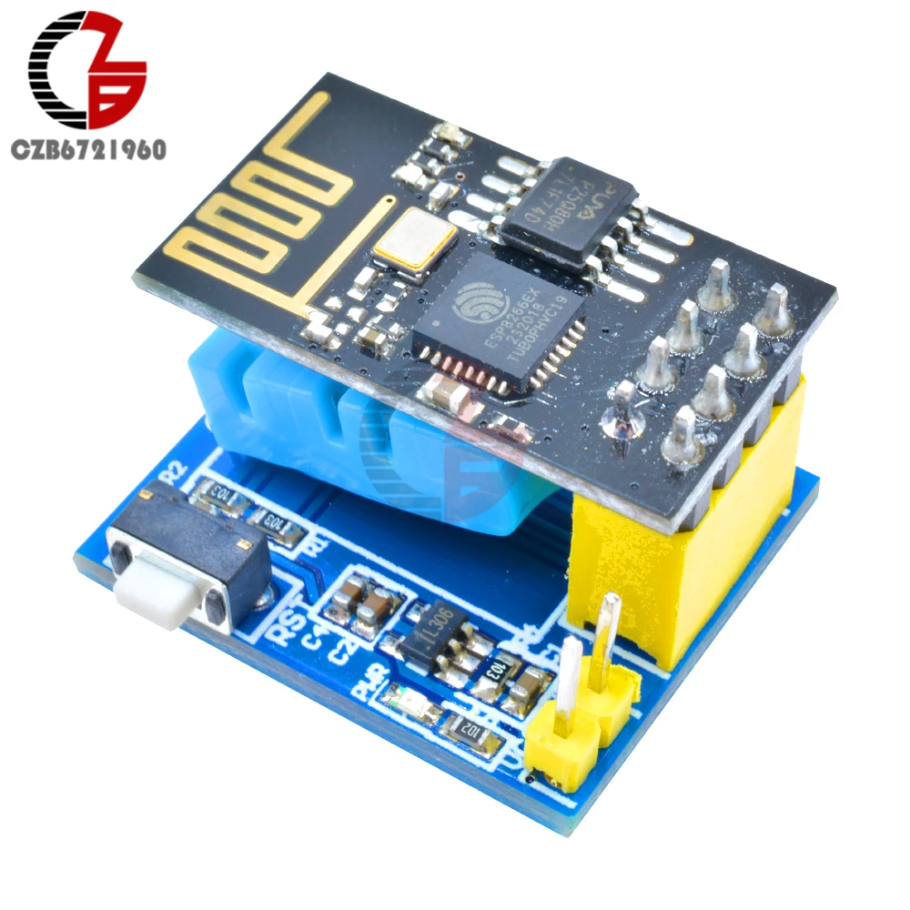 

Модуль датчика температуры и влажности, Wi-Fi, управление, ESP8266 ESP-01 ESP-01S