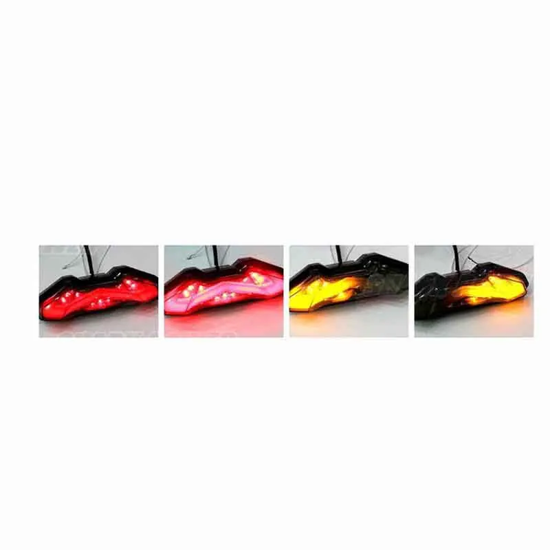 

Motorcycle Tail Light Rear Lamp For Yamaha MT09 2015 2016 LED Brake Stop Turn Signals Integrated Taillight (MT09)