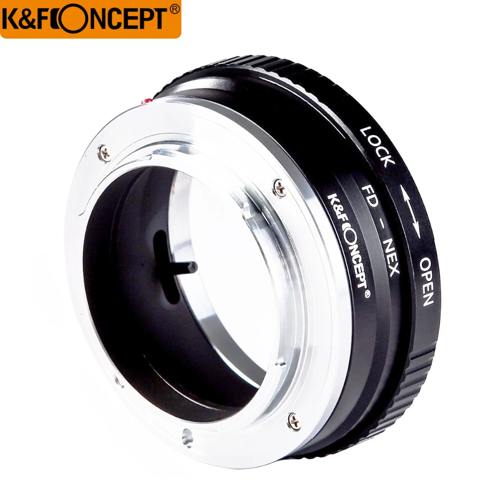K& F концепция FD-NEX II объектив камеры переходное кольцо для Canon FD объектив для sony NEX E-mount корпус камеры NEX NEX3 NEX5 NEX5N NEX7