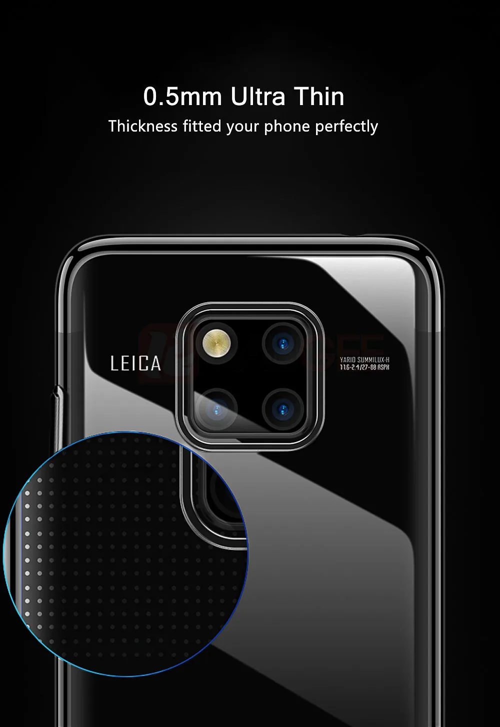 Прозрачный чехол из ТПУ для Huawei Mate 20 Lite Pro Ультратонкий Мягкий силиконовый 30 P40 P30