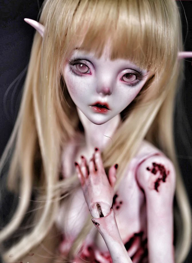 HeHeBJD 1/6 Луна и Звезда игрушка куклы Смола bjd бесплатные глаза Бесплатная