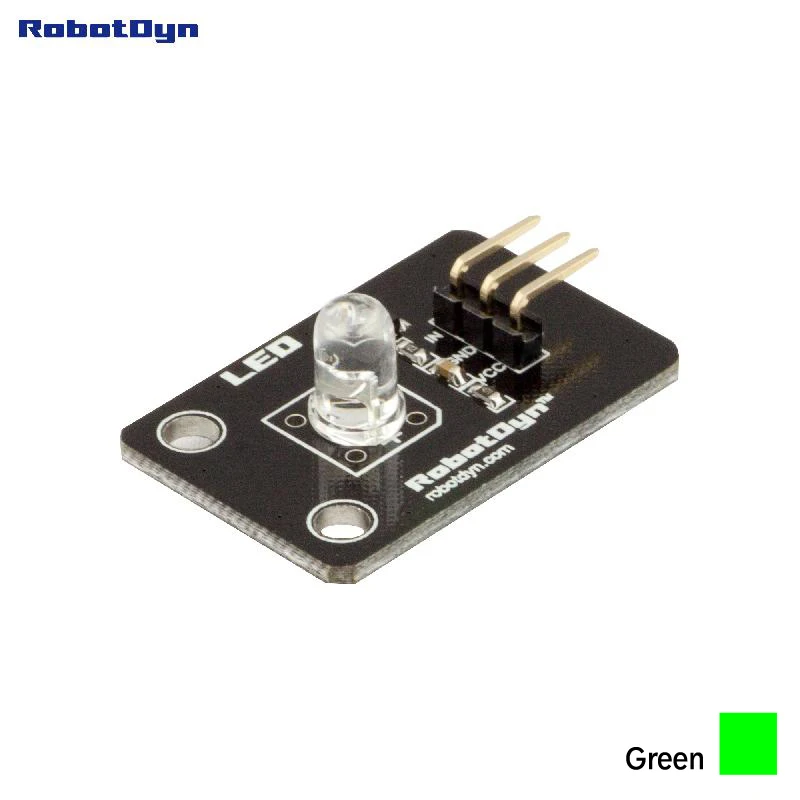 Цветной СВЕТОДИОДНЫЙ модуль (зеленый). 3 В/5 В|module|module ledmodule 5v |