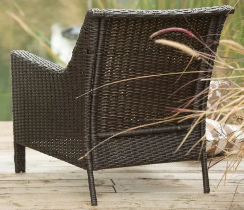 Прямая продажа с завода Современная Садовая уличная плетеная мебель стул для