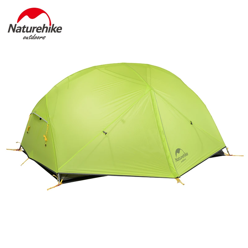Naturehike 2 человека палатка для кемпинга Mongar 20D нейлоновая Сверхлегкая двухслойная