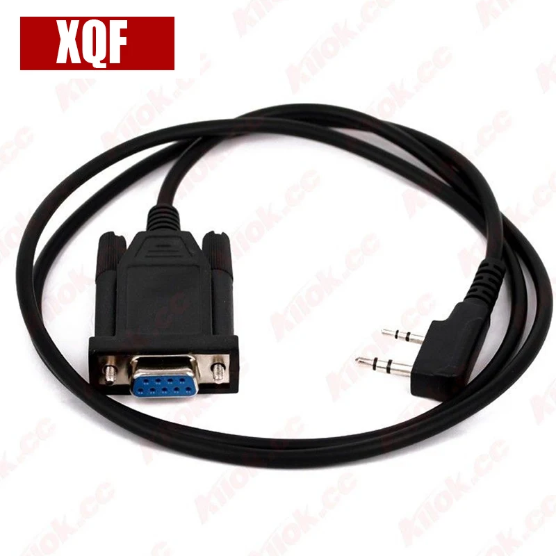 XQF 10PCS  RIB-Less Programming Cable KGP-22 for Kenwood Radio TK-260 TK-270 TK-272 TK-2160 Two Way Radio