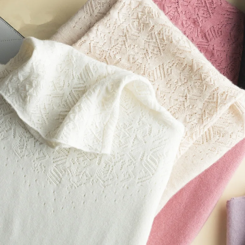 2018 осенне-зимний новый женский кашемировый свитер с высоким воротником