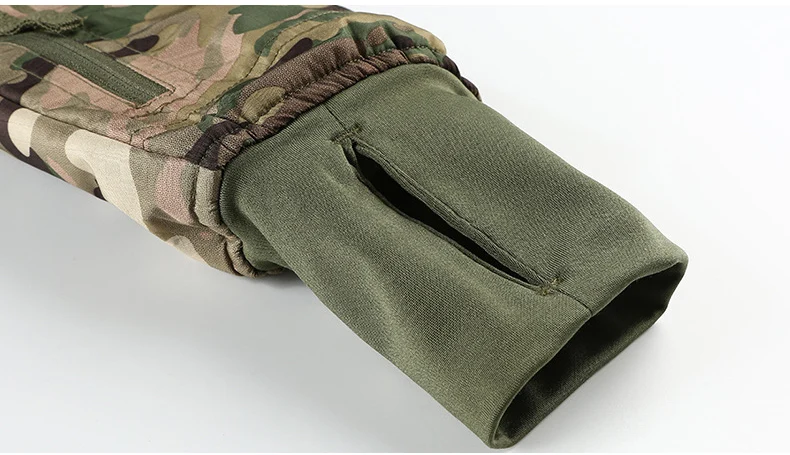 MEGE Men's Waterproof Military Tactical Jacket Men Warm Windbreaker Bomber Jacket Camouflage Hooded Coat US Army chaqueta hombre