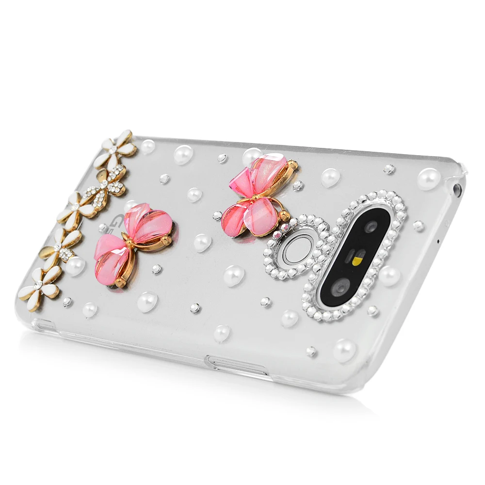 Для LG G7 ThinQ G5 G6 Q6 Q60 X Power 2 Q8 V30 + W30 Pro W10 V20 G8 G8S G4 K8 K10 2017 роскошный чехол со стразами