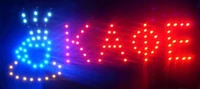 10x19 inch electronic sign high quality led neon coffee sign business sign