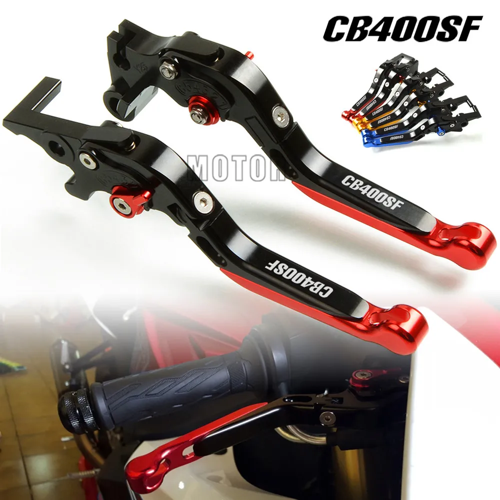 Для Honda CB400/CB400SF/CB 400 VTEC 1992 1998 400SF Мотоцикл CNC Алюминиевый Регулируемый складной