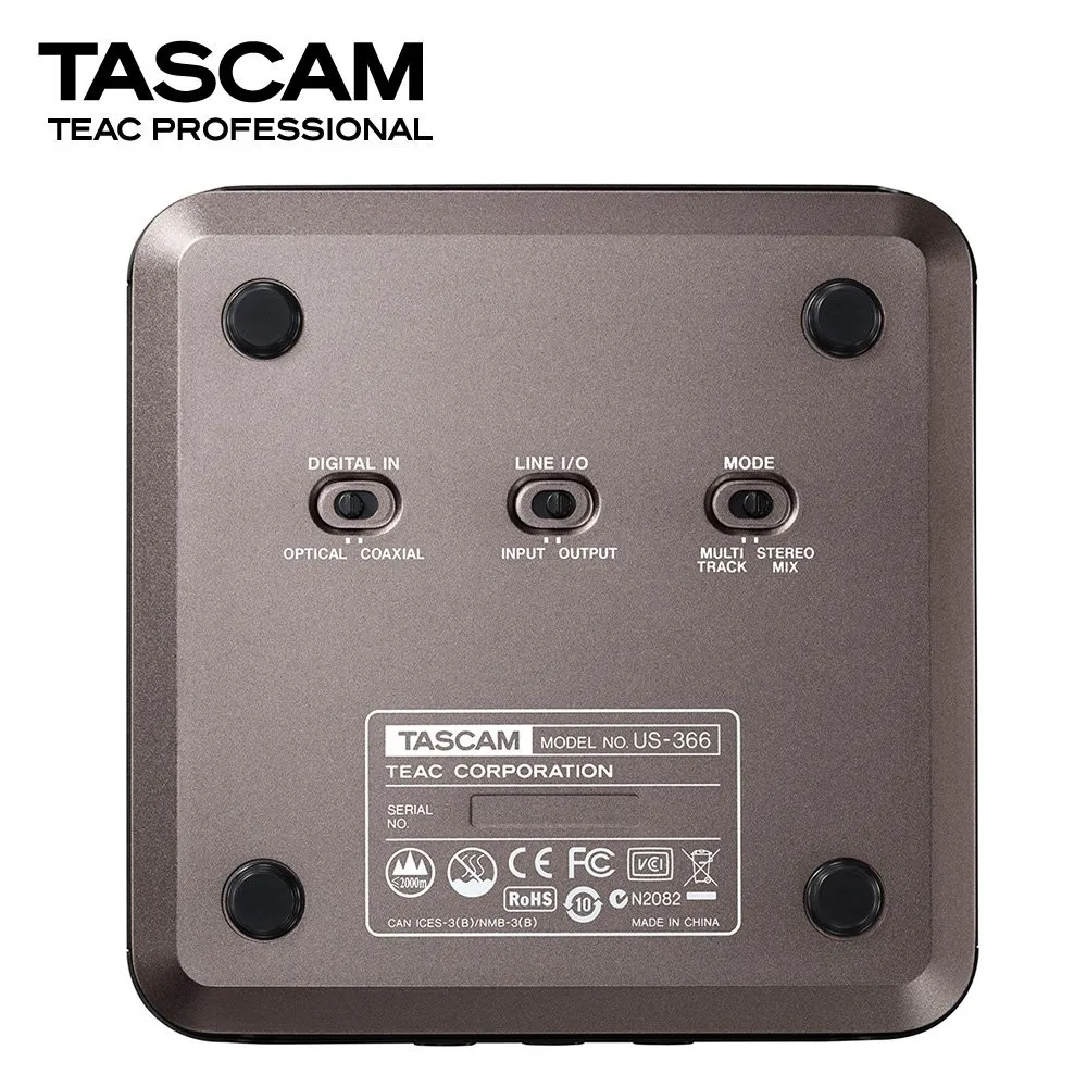 TASCAM US-366 US366 professional USB аудио интерфейс для записи | Электроника