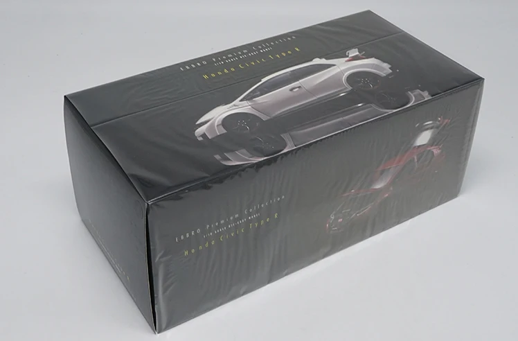 Новинка 1/18 Honda Ebbro Civic Type R литой Сплав модель автомобиля игрушки для детей
