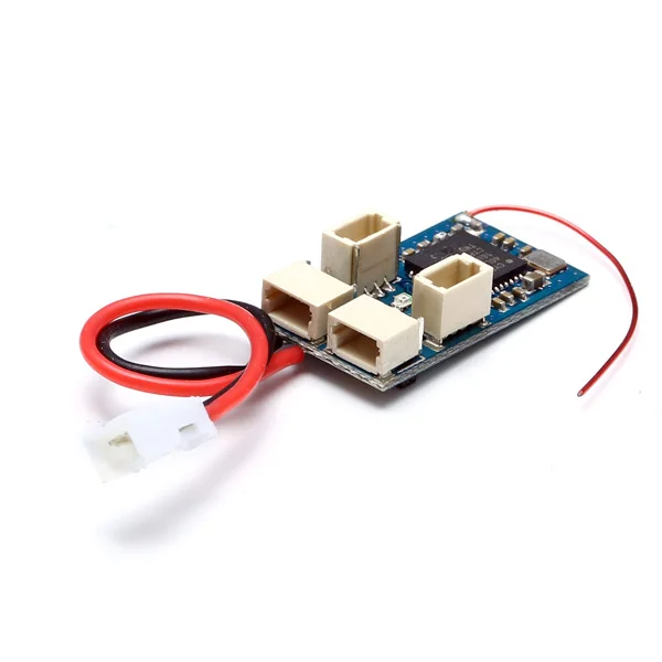 2,4G 4CH микро низкое напряжение совместимый приемник для DSM2 DSM Встроенный Матовый ESC передатчик пульт дистанционного управления Дрон часть