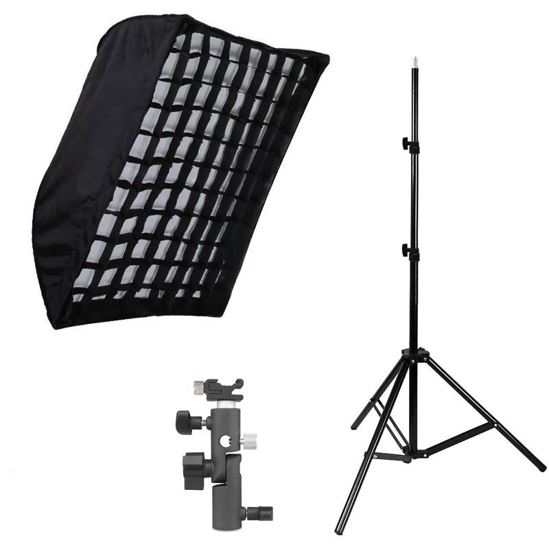 Набор софтбоксов для фотостудии Вспышка Speedlite 60x90 см зонтик отражатель Мягкая