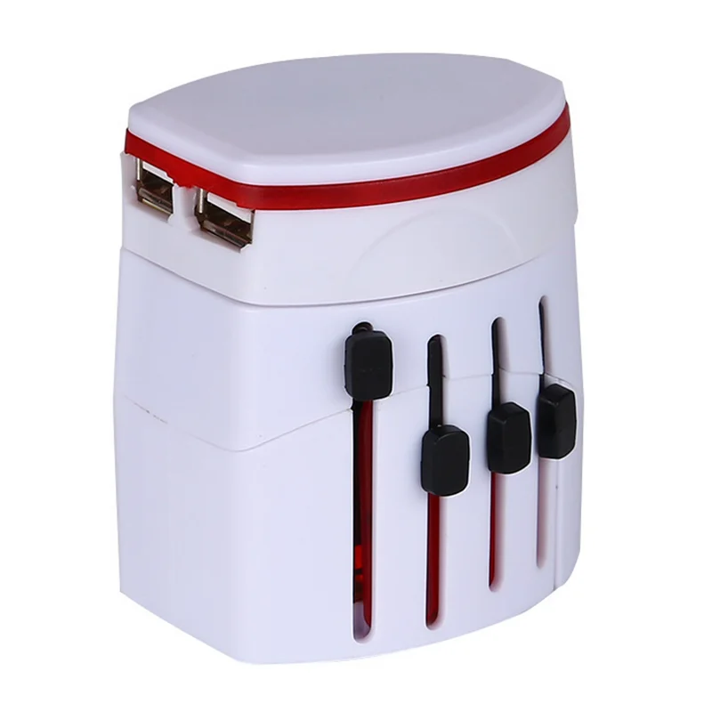 Универсальное зарядное устройство для путешествий по всему миру адаптер питания