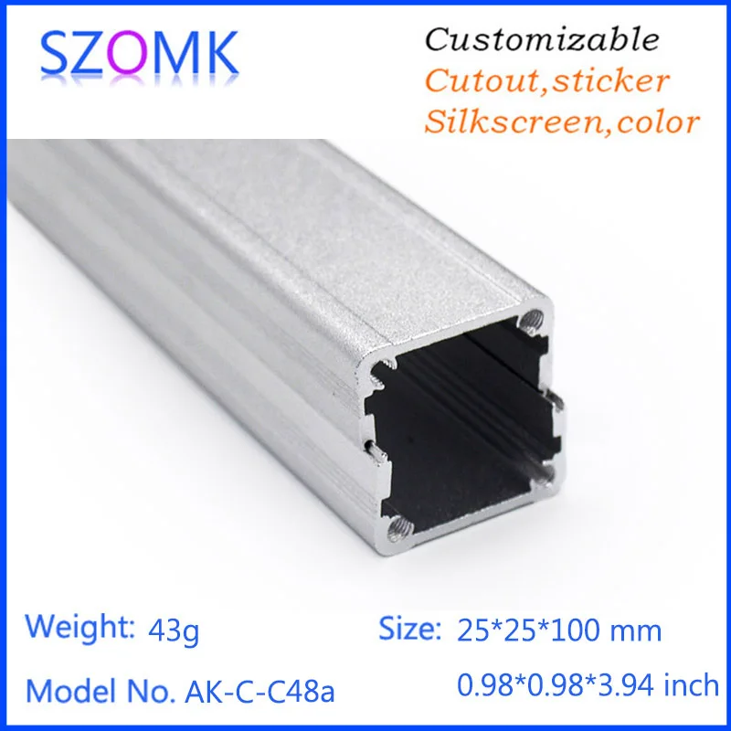 Алюминиевый распределительный ящик для сборки 4 шт./набор электрического