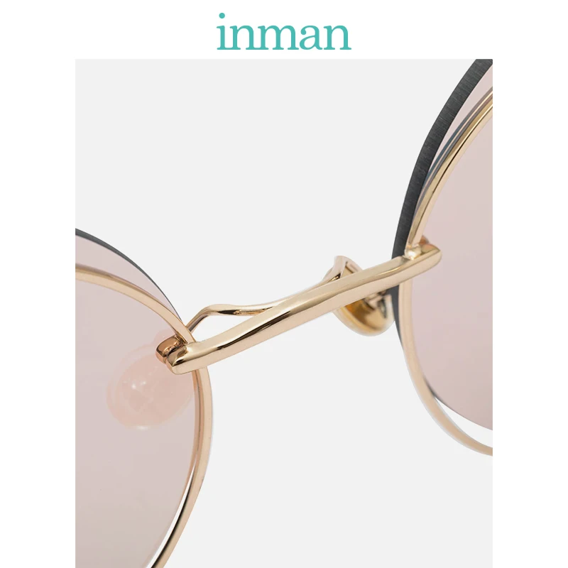 Инман поляризованные Для женщин круглый Форма Классический Уникальный каркас