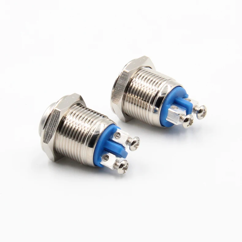 1 шт. 12 мм водонепроницаемый мгновенный высокий и плоский круглый винт из