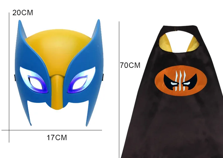 Marvel супергерой Аниме периферийные игрушки для детей Xmen Росомаха коготь модель игрушки оружие Дэдпул Маска