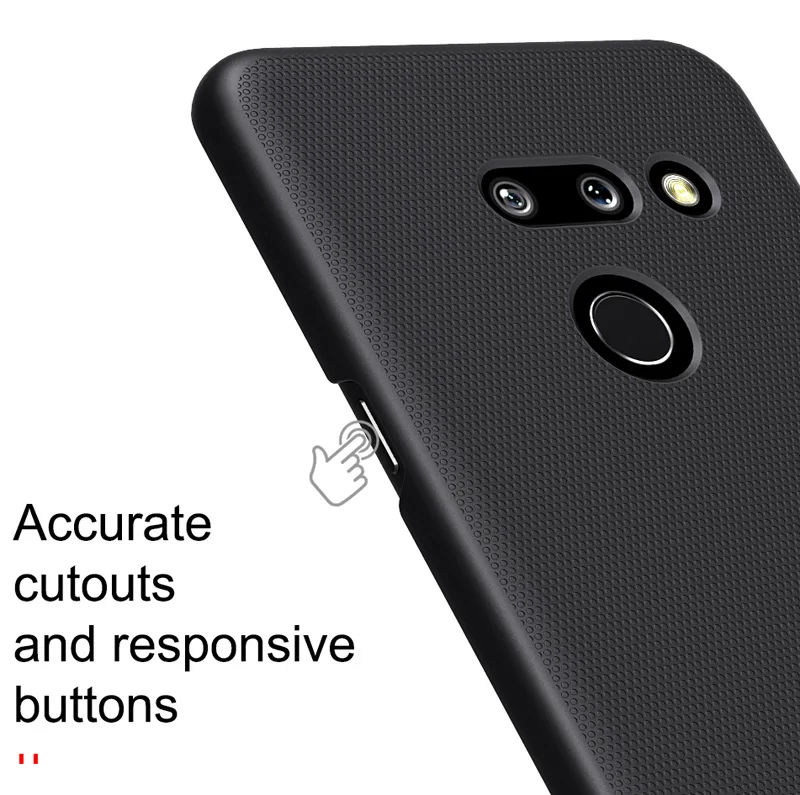 Nillkin матовый защитный чехол для LG G8 G8S ThinQ твердый пластиковый чехол на заднюю панель
