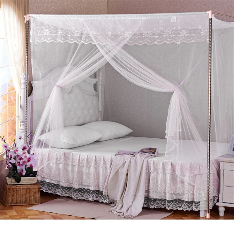 Bebek Mosquitera Cama кровать палатка девушка комната Декор Pour двойной ребенок сладкий Клык Cibinlik Ciel De освещенный навес Moustiquaire москитная сетка - Цвет: MODEL D