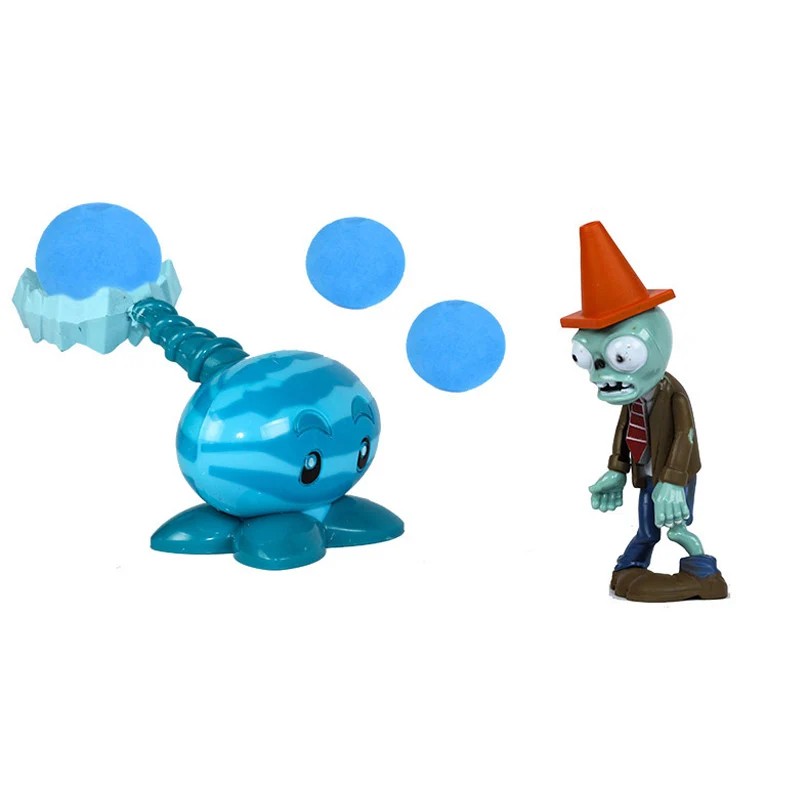 (Y) blue no box 6 комплектов/партия, модель растения зомби, виниловые фигурки, Растения против Зомби, экшн-игрушки, игры, игрушки для детей - Цвет: (Y) blue no box