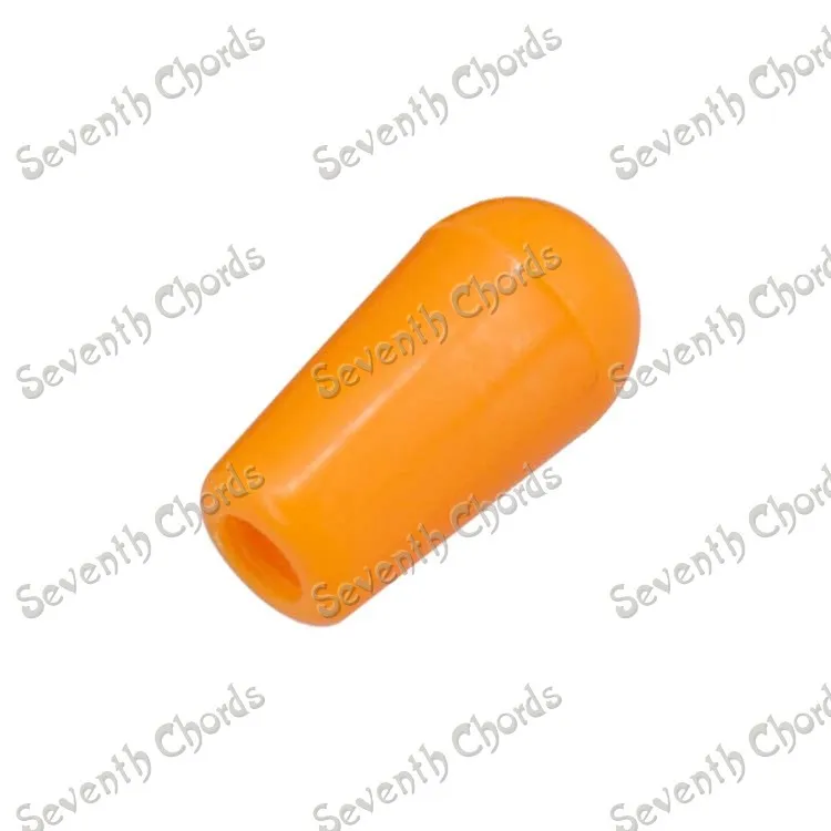 Orange X 20 Pcs 20 шт. внутренняя резьба 4 мм(M4) пластик 3 способ переключателя наконечник ручки Замена для крышки для электрогитары пикап селекторные переключатели - Цвет: Orange X 20 Pcs