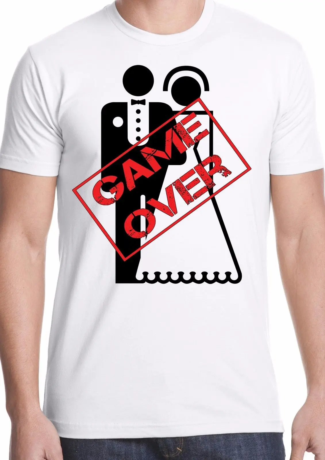 Игра над футболкой с принтом Stag Do свадебный подарок Персонализированные