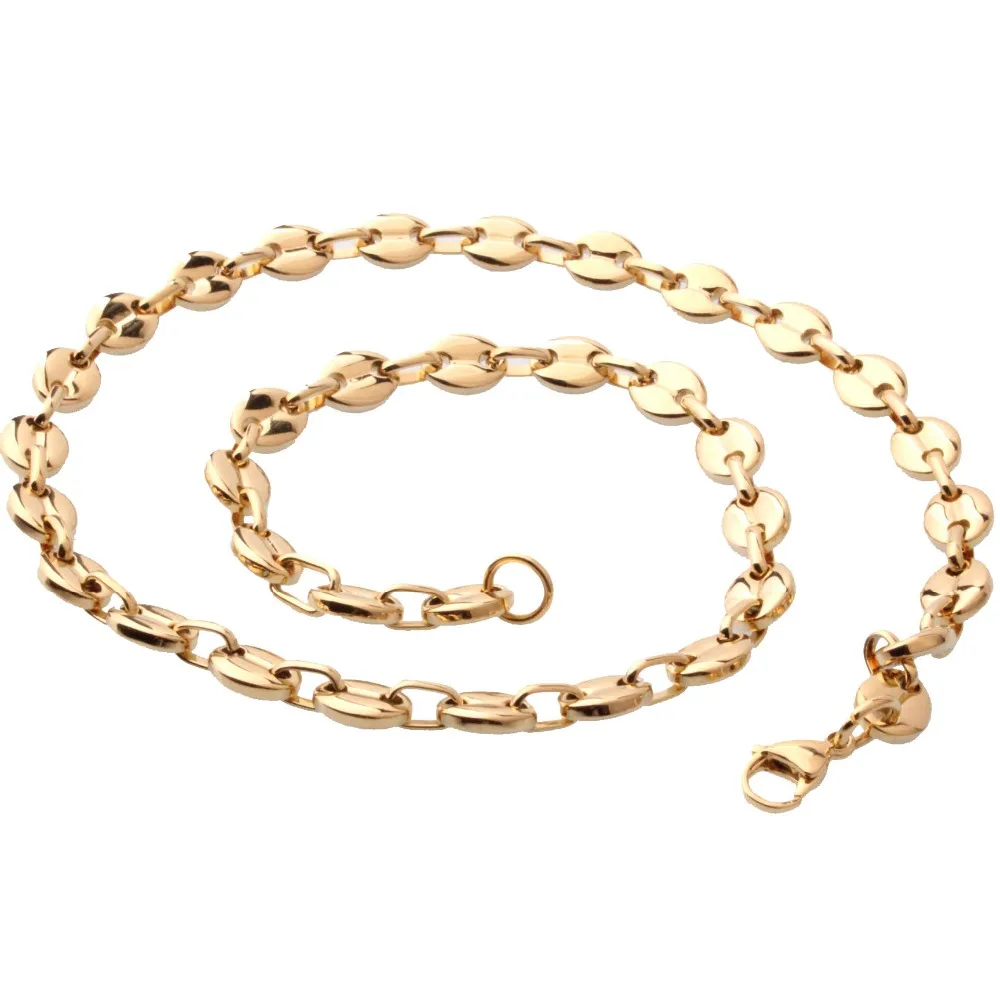 Цепочка мужская круглая из нержавеющей стали 7/9/11 мм|fashion jewelry|jewelry fashionnecklace boy |