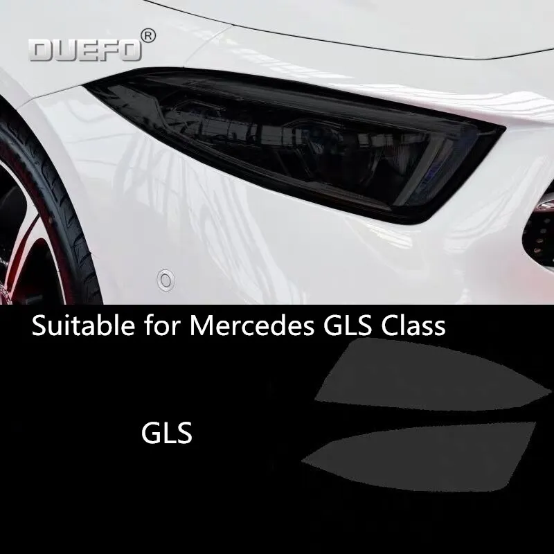 2 шт. защитная плёнка для автомобильных фар Mercedes Benz W204 W205 W212 W213 GLA GLC GLE GLS|Наклейки