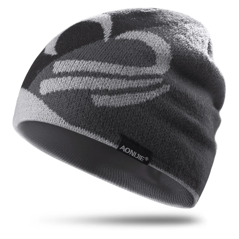 AONIJIE Men Women Knit Beanies Outdoor Sports Running Jogging Skiing Cycling Marathon Hiking Camping Winter Autumn Hat Cap | Спорт и