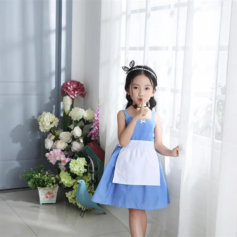 Amuybeen Одежда и аксессуары для девочек Белоснежка Платье Рапунцель Обувь хлопок