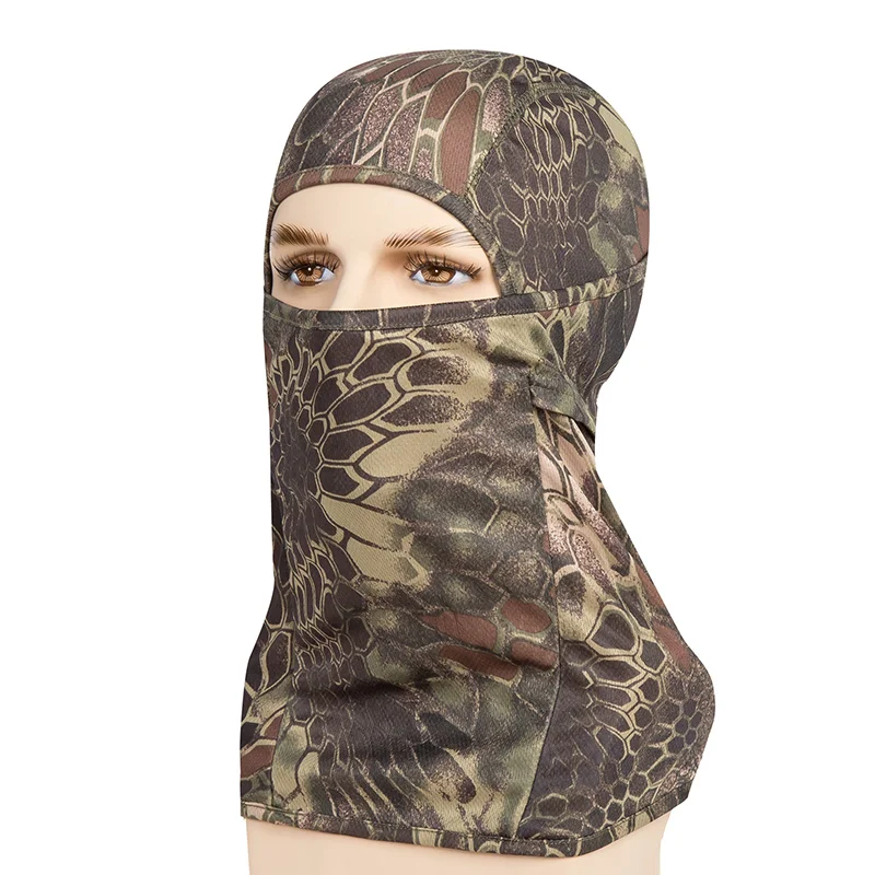 1 шт. защитная маска для лица охоты быстросохнущая Пылезащитная камуфляжная