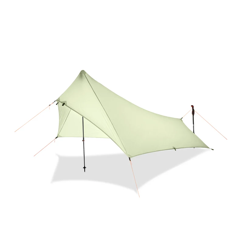 Ultra Light Rain Fly Tent Tarp, Waterproof 20d Silicone Coating Nylon Camping Shelter Canopy Rainfly, Lightweight tarp