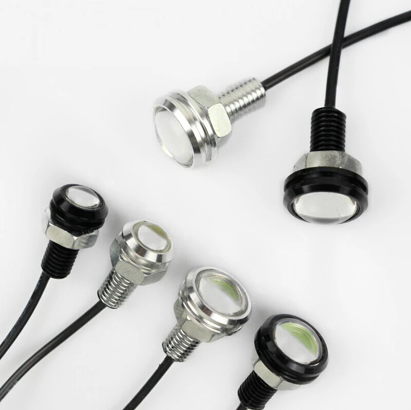 2шт 1 5 Вт ультра-тонкий ДХО &quotОрлиный глаз&quot светодиодный светильник 18 мм