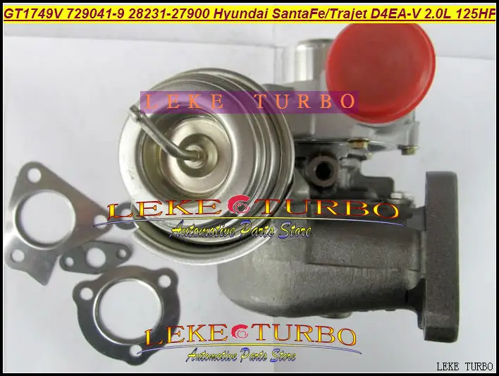 Бесплатная доставка GT1749V 729041-5009S 729041-0009 729041-28231 Турбокомпрессор для HYUNDAI Santa Fe Trajet