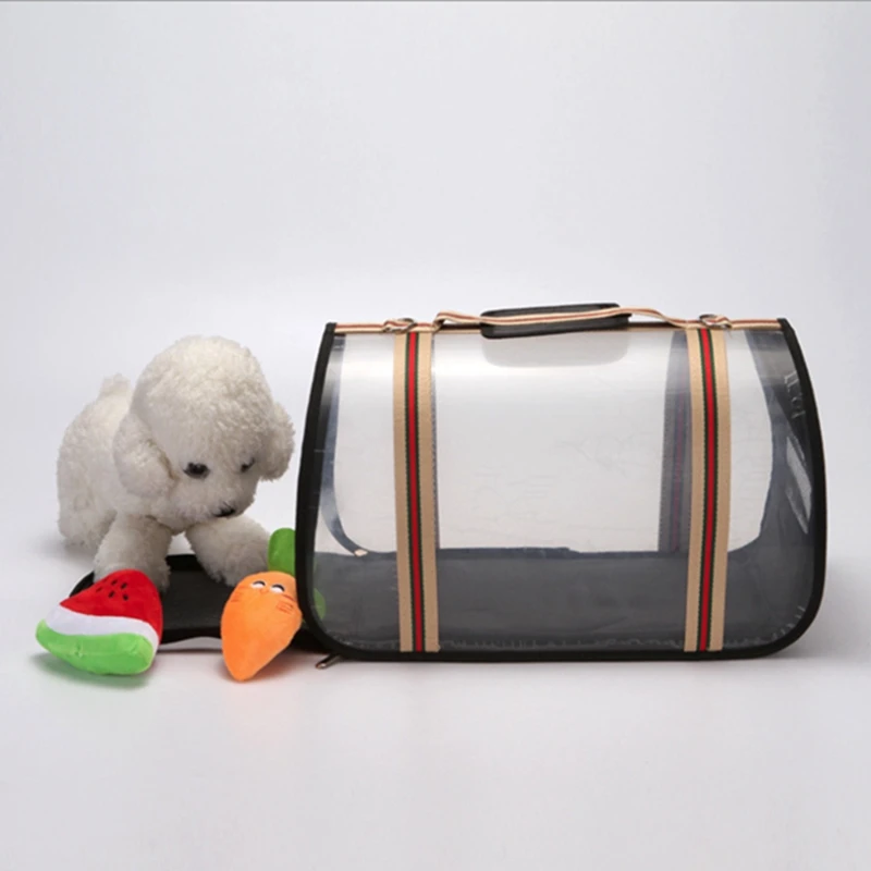 Сумка переноска для домашних животных прозрачные дышащие сумки щенков кошек