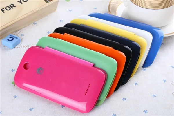 2014 new Two open Window series leather case For HUAWEI Y325 Colorful High Quality Side-Turn Case +Package+FREE SHIPPING |
