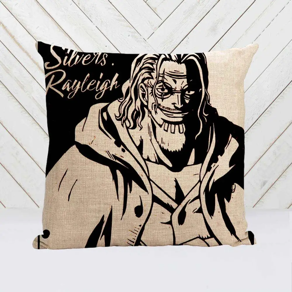 H Лидер продаж популярный Аниме ONE PIECE luffy ace Зоро стиль хороший пледы квадратная наволочка креативный индивидуальный уникальный наволочка - Цвет: H