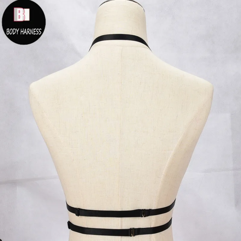 Женский сексуальный бюстгальтер клетка эластичный пояс с заклепками женское