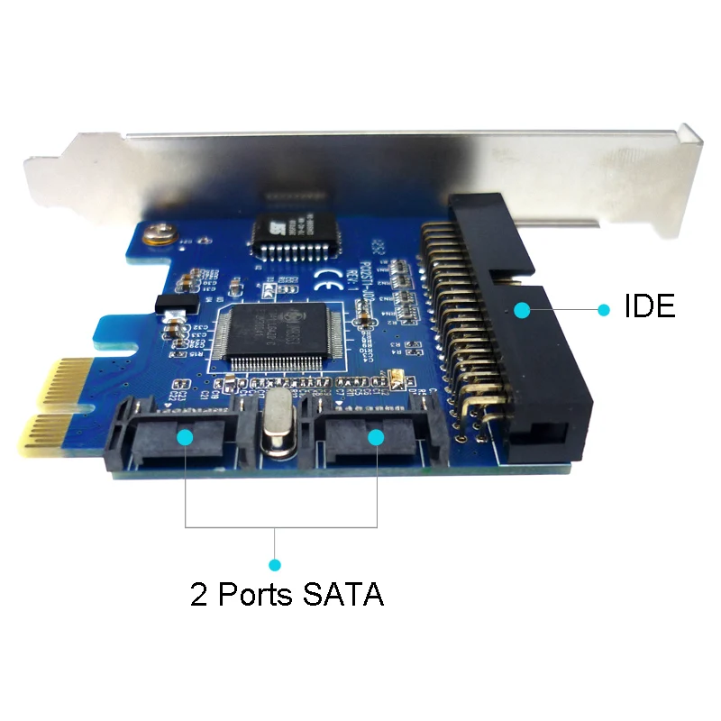 PCI Express Controller Card PCI-e To SATA Converter PCIe IDE Adapter | Компьютеры и офис