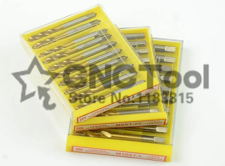 Free Shipping 10pcs M2 M2.5 M3 M4 M5 M6 M8 M10 M12 YAMAWA HSS thread tap special stainless steel wire tapping Thread Tap | Инструменты