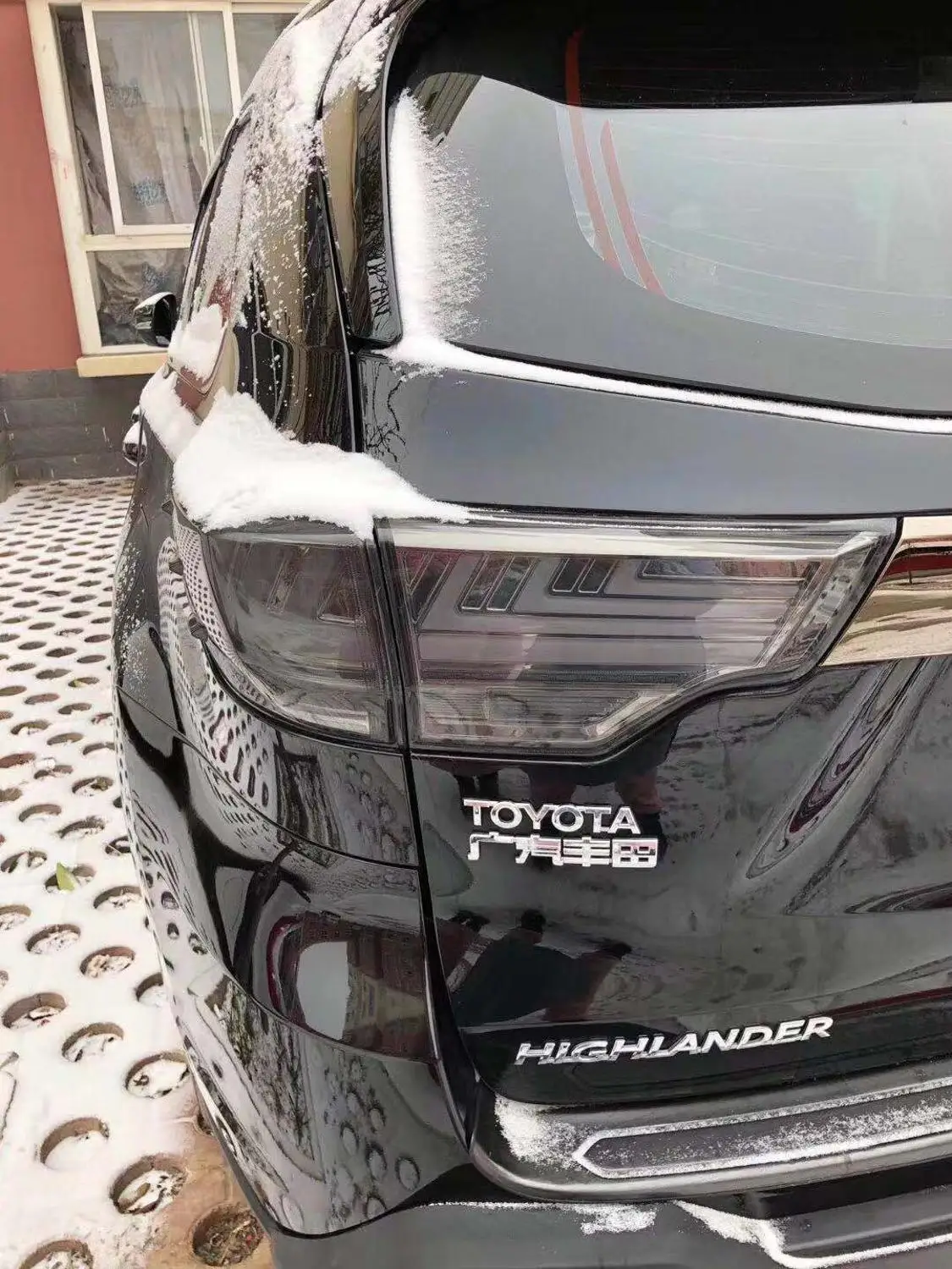 DK motion дизайн для Toyota Highlander taillamp с светодиодный светильник